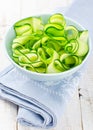 Fresh zucchini Royalty Free Stock Photo