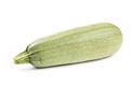 Fresh zucchini over white background Royalty Free Stock Photo