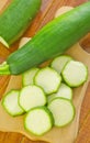 Fresh zuccini Royalty Free Stock Photo