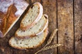 Freshbaked rustic bread