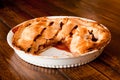 Freshly baked apple pie Royalty Free Stock Photo