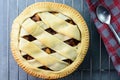 Freshly baked apple pie Royalty Free Stock Photo