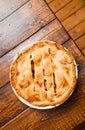 Freshly baked apple pie Royalty Free Stock Photo