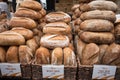 Freshly baked bread in Mahane Yehuda Market