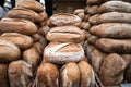 Freshly baked bread in Mahane Yehuda Market