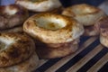 Freshly baked bread. Traditional Armenian cuisine.