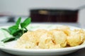 Freshly baked cauliflower Royalty Free Stock Photo