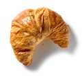 freshly baked croissant Royalty Free Stock Photo