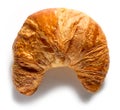 freshly baked croissant Royalty Free Stock Photo