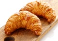 Freshly baked croissants Royalty Free Stock Photo