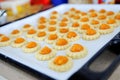 Freshly baked homemade pineapple tarts