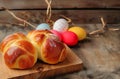 Freshly baked joy: osterpinze brings easter flavor to your home Royalty Free Stock Photo