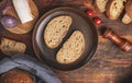 Freshly baked sourdough bread Royalty Free Stock Photo