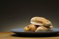 Freshly baked spanish bread Royalty Free Stock Photo