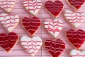 Freshly Baked Valentine's Cookies