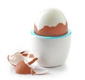 Freshly boiled egg Royalty Free Stock Photo