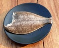 Freshly caught plaice Royalty Free Stock Photo