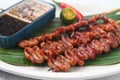 Freshly cooked Filipino food called Isaw