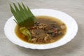 Freshly cooked Filipino food called Papaitan Royalty Free Stock Photo