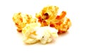 Popcorn background. Royalty Free Stock Photo