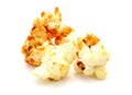 Popcorn background. Royalty Free Stock Photo