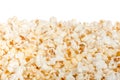 Freshly cooked hot simple popcorn Royalty Free Stock Photo