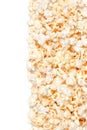 Freshly cooked hot simple popcorn Royalty Free Stock Photo