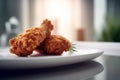 Freshly fried chicken. Generate Ai