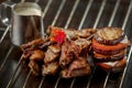 Freshly grilled ribs Royalty Free Stock Photo