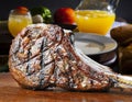 Freshly grilled Tomahawk Royalty Free Stock Photo