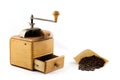 Freshly ground coffee Royalty Free Stock Photo