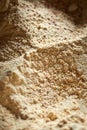 Freshly ground corn flour