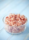 Freshly ground pork Royalty Free Stock Photo