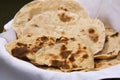 Freshly Made Chapatis