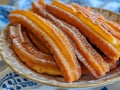 Freshly Made Churros with Sugar Coating