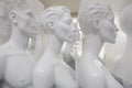 Freshly painted mannequins packed to be sent out Royalty Free Stock Photo