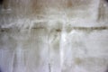 freshly plastered concrete wall with traces of salt Royalty Free Stock Photo