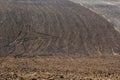 Freshly plowed field ready for planting and seeding in spring Royalty Free Stock Photo