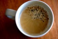 Freshly Poured Black Coffee Royalty Free Stock Photo
