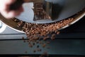 Freshly roasted coffee beans - landscape