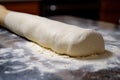 freshly rolled pizza dough ready for toppings