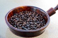 Freshly roster Ethiopian coffee