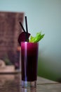 Freshly squeezed beetroot juice