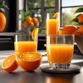 Sunrise Nectar: Savoring the Zest and Zing of Fresh Orange Juice.