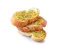 Freshly toasted garlic bread Royalty Free Stock Photo