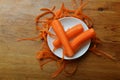 Washed carrots