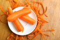 Washed carrots