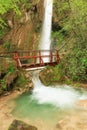 Freshness of a waterfall in the natural environment