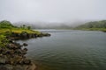 The Freshwater Lake, Dominica. Lesser Antilles