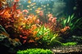 Freshwater Planted Aquarium, Aquascaping, Underwater Landscape Nature Forest Style, Aquarium Tank